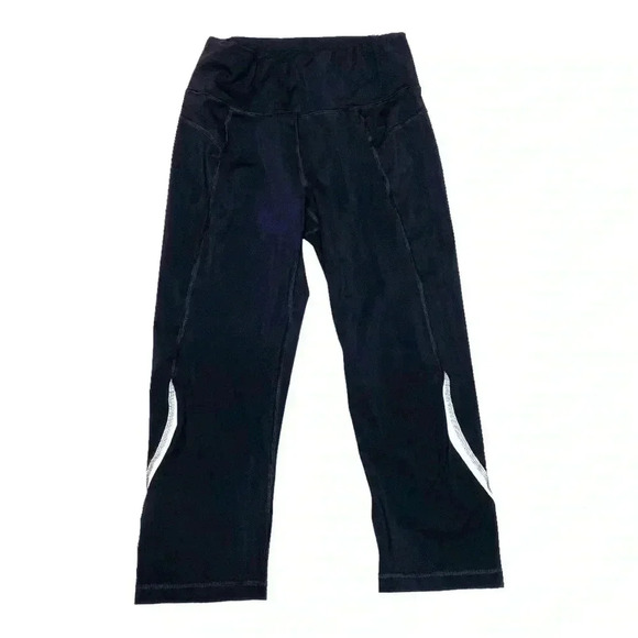 Sweaty Betty cropped athletic leggings size XS adjustable waist - Picture 1 of 4